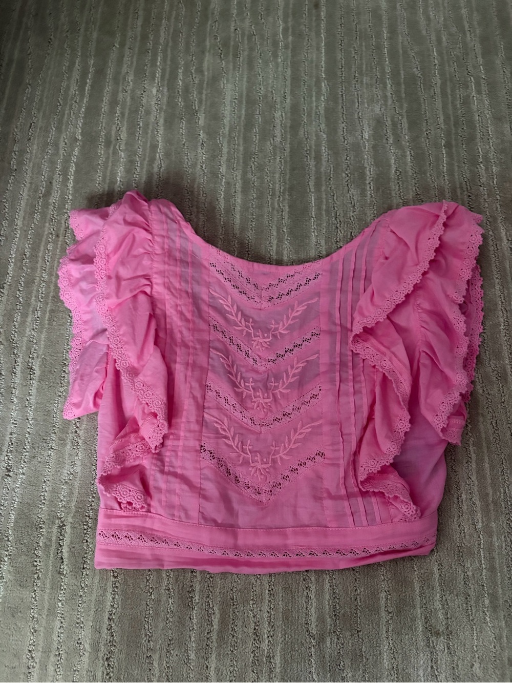 Alter’d State Pink Cropped Top